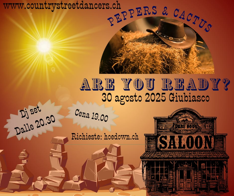 Peppers & Cactus Saloon Party
